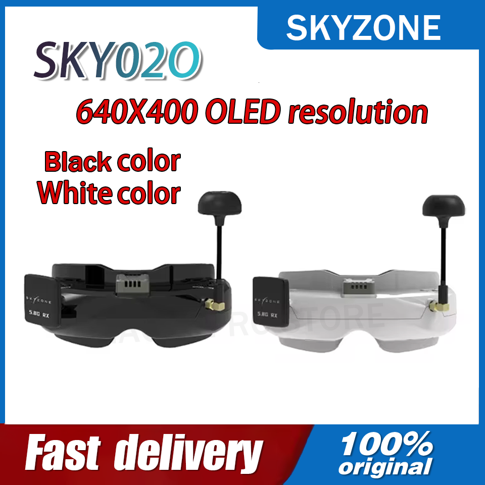 Goggles Fpv - SKYZONE SKY02O OLED 5.8GHz 2S-6S FPV