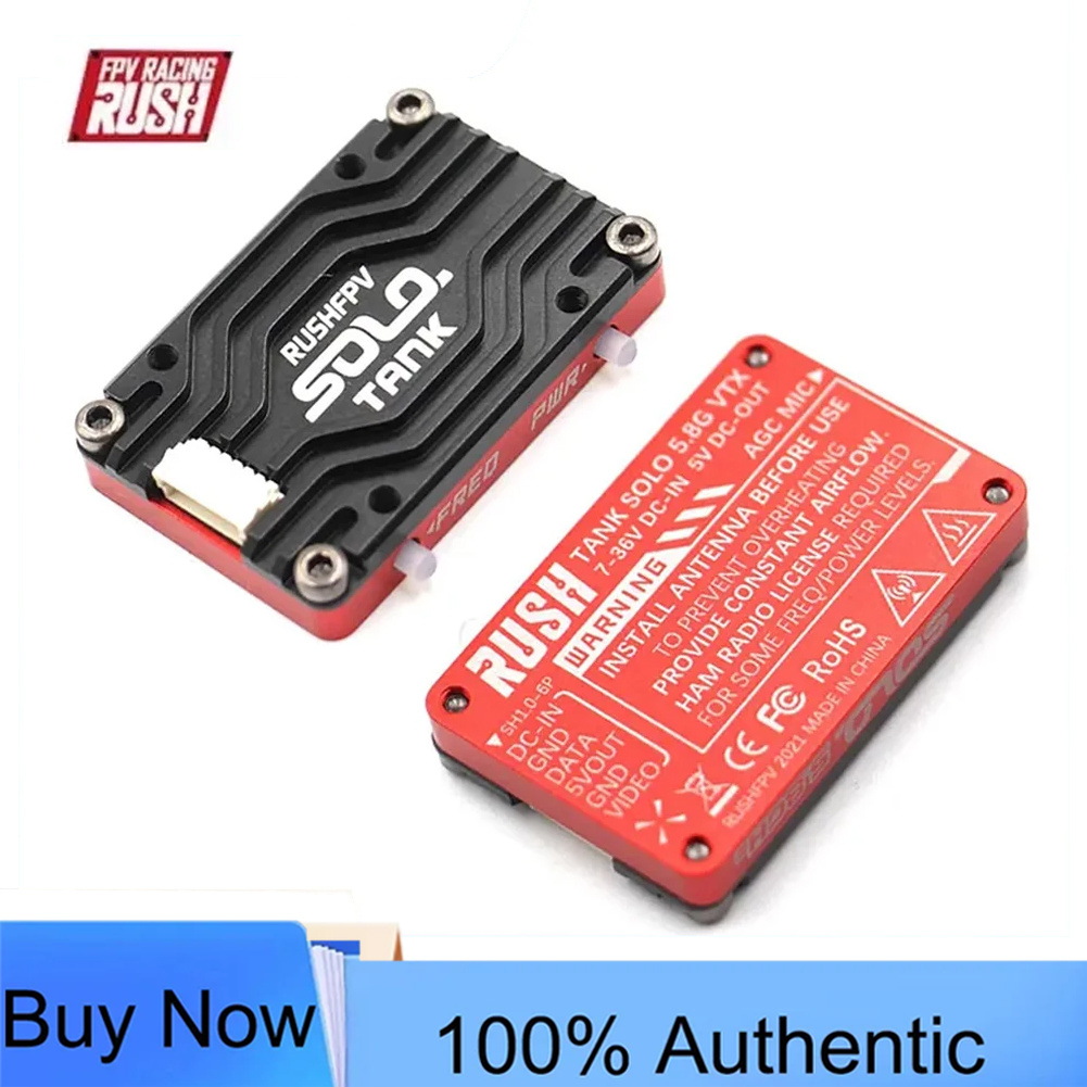 Analog Fpv Camera - RUSH Solo Tank 5.8G Video Transmitter