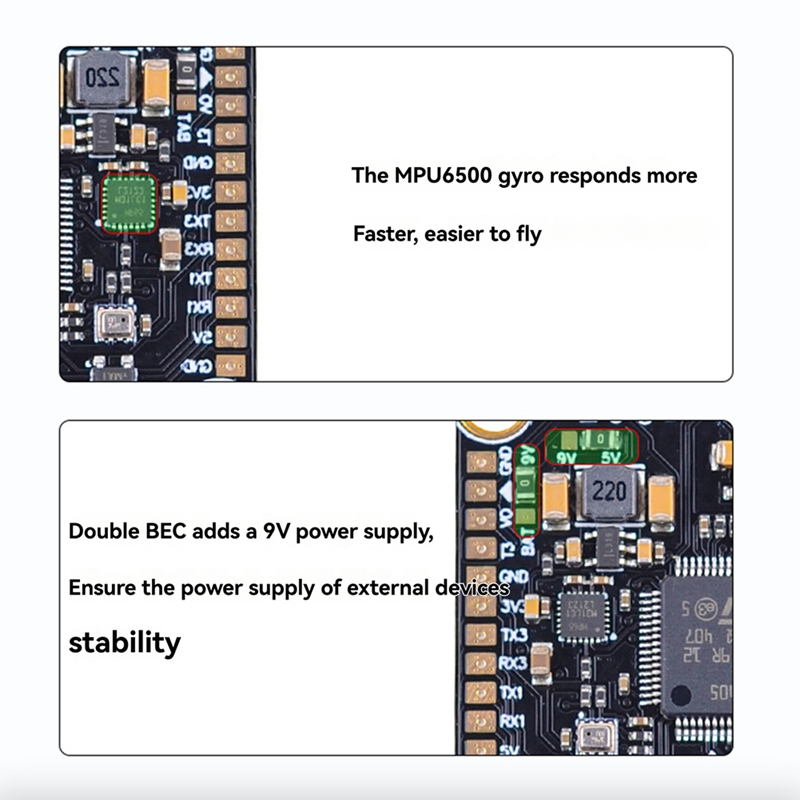 80A+F405/F722 STACK for 13inch - F722 Flight Controller recension och pris