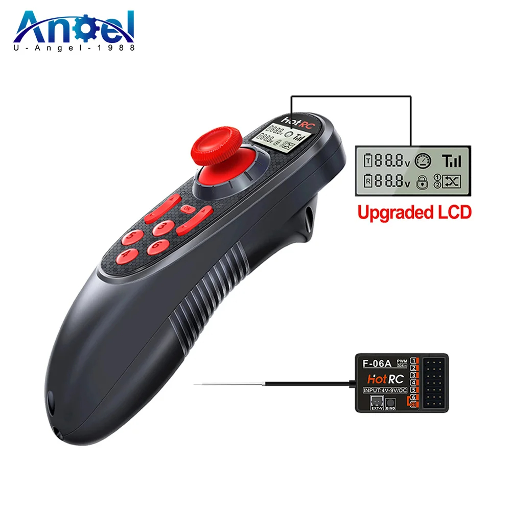 HOTRC DS-600 6CH 2.4GHz Radio  - Radio Transmitter 2.4Ghz recension och pris