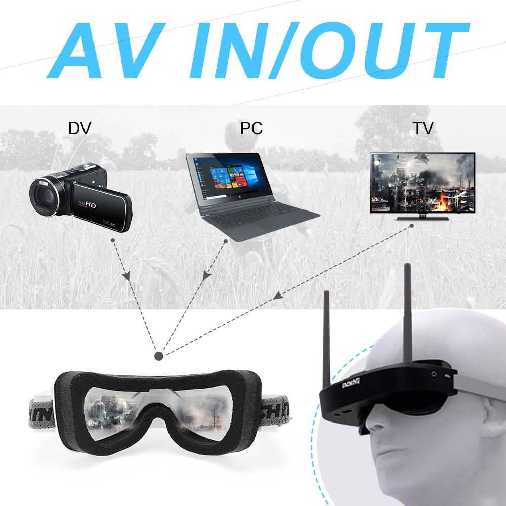 Eachine EV100 720*540 5.8G 72C - Goggles Fpv recension och pris