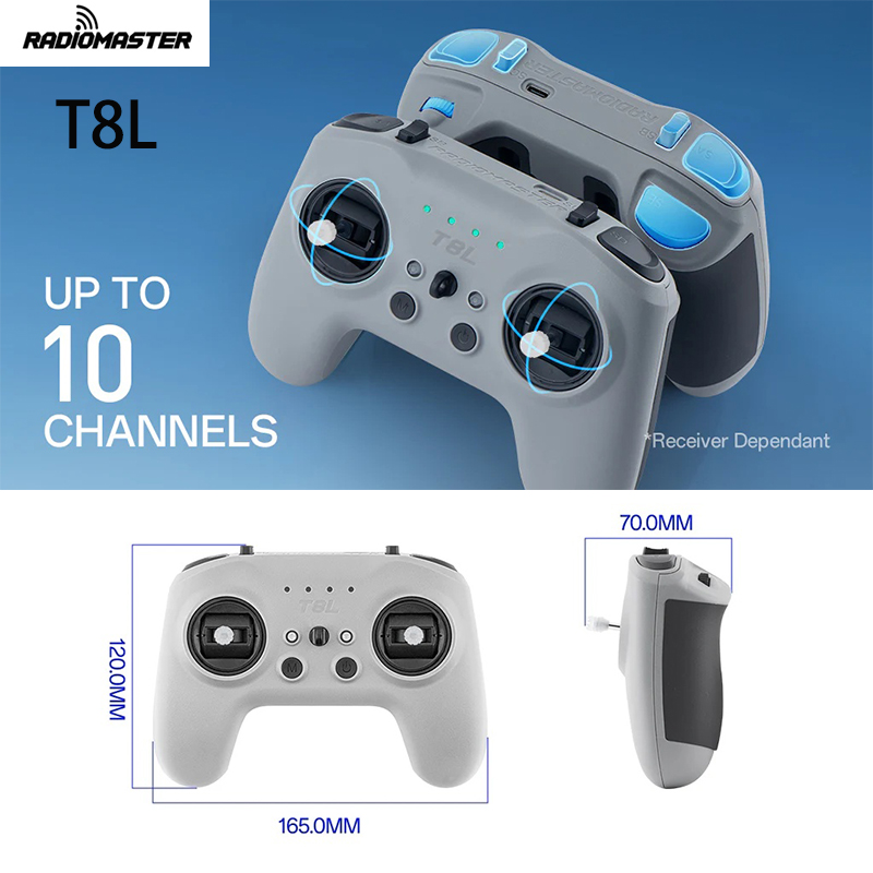 RadioMaster T8L Radio Controll - Radio Transmitter 2.4Ghz recension och pris