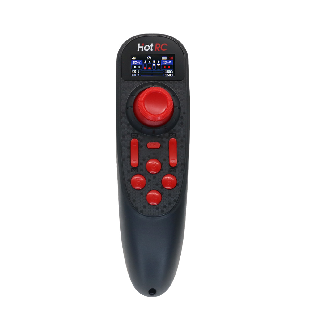 HOTRC Hot RC DS-650 DS 650 6CH - Radio Transmitter 2.4Ghz recension och pris