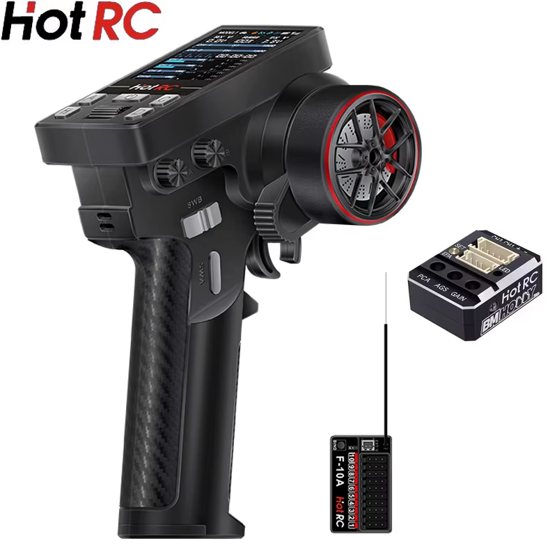 HotRC CT-10B 10Ch 2.4Ghz RC Tr - Radio Transmitter 2.4Ghz recension och pris