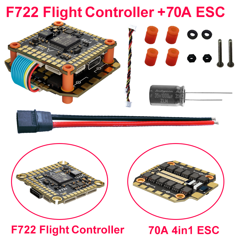 DAKEFPV F722 60A Stack ICM4268 - F722 Flight Controller recension och pris