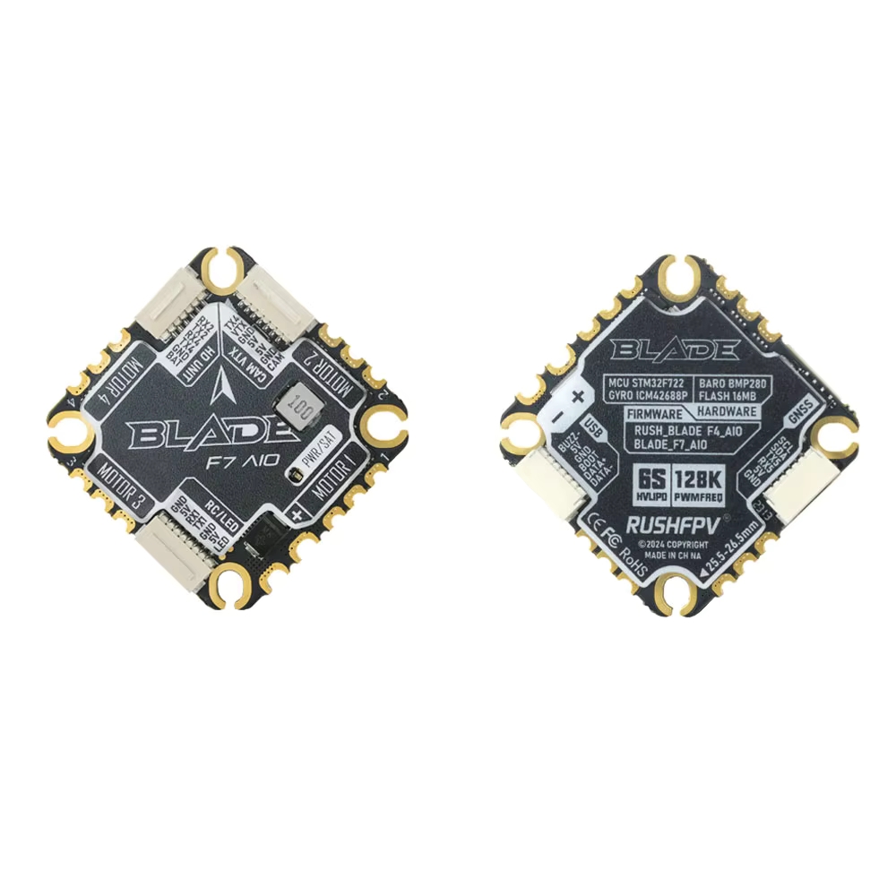 2026 RUSHFPV BLADE F7 45A AIO  - F722 Flight Controller recension och pris