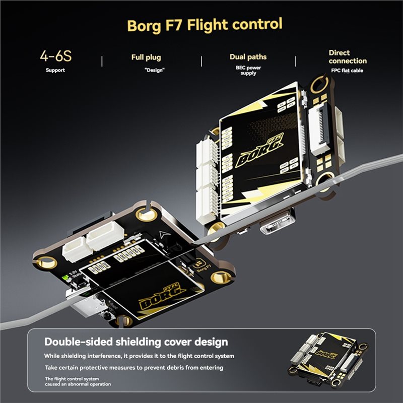 B78B-For RC For FPV Freestyle  - F722 Flight Controller recension och pris