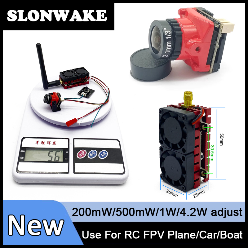 SLONWAKE 5.8G 48CH 4.2W VTX Tr - Goggles Fpv recension och pris