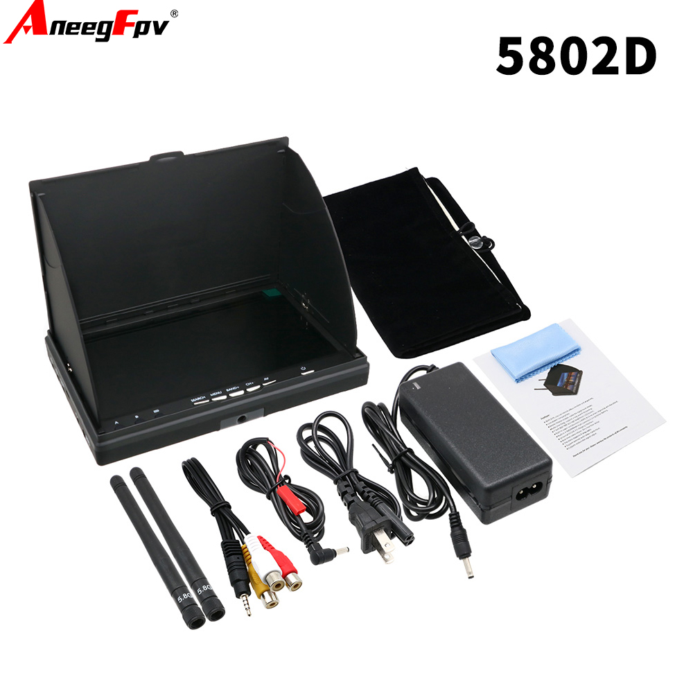 LCD5802D LCD5802S 7 Inch 5.8G  - Goggles Fpv recension och pris