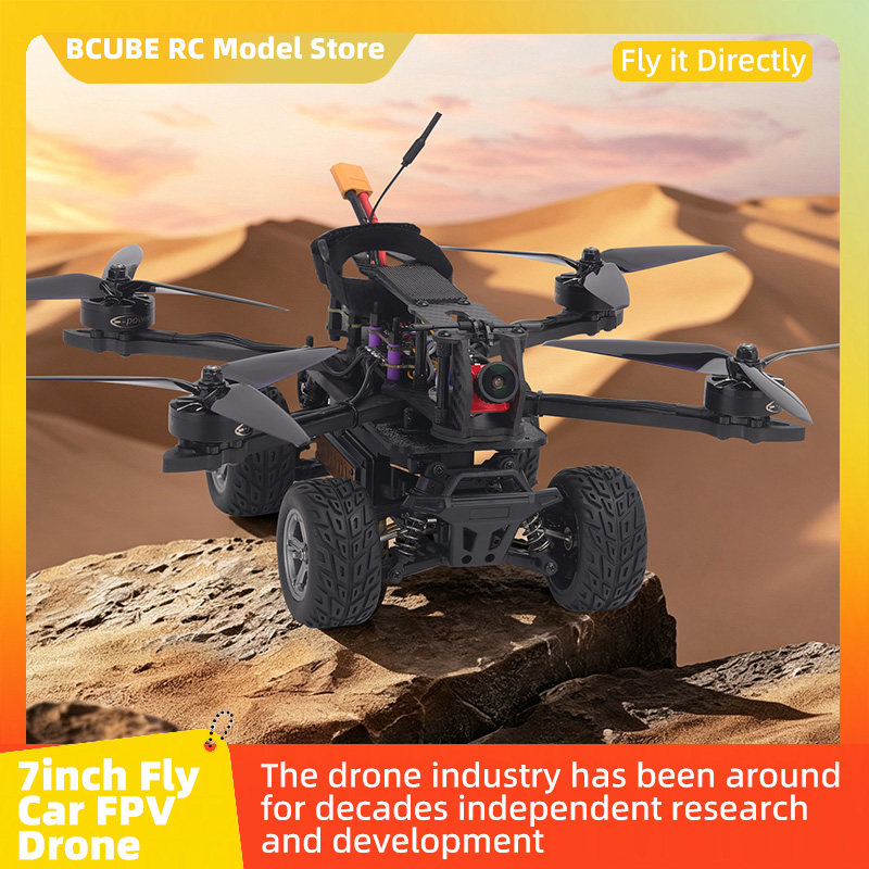 B-CUBE 7inch Flying Car FPV Dr - F722 Flight Controller recension och pris