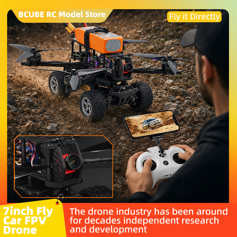 B-CUBE 7inch Flying Car FPV Dr - F722 Flight Controller recension och pris