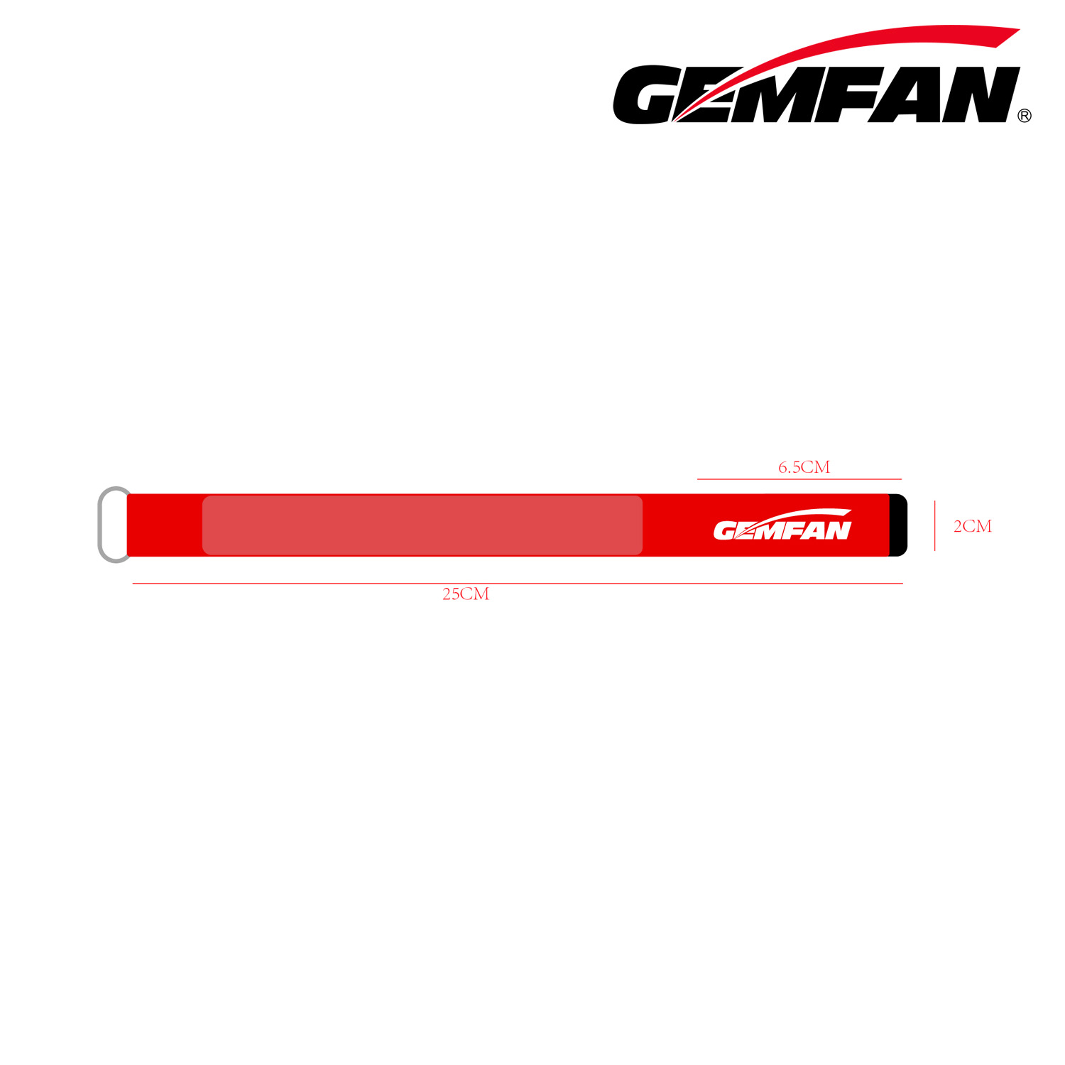 2pcs GEMFAN Battery Strap 250* - Hd Zero Camera recension och pris