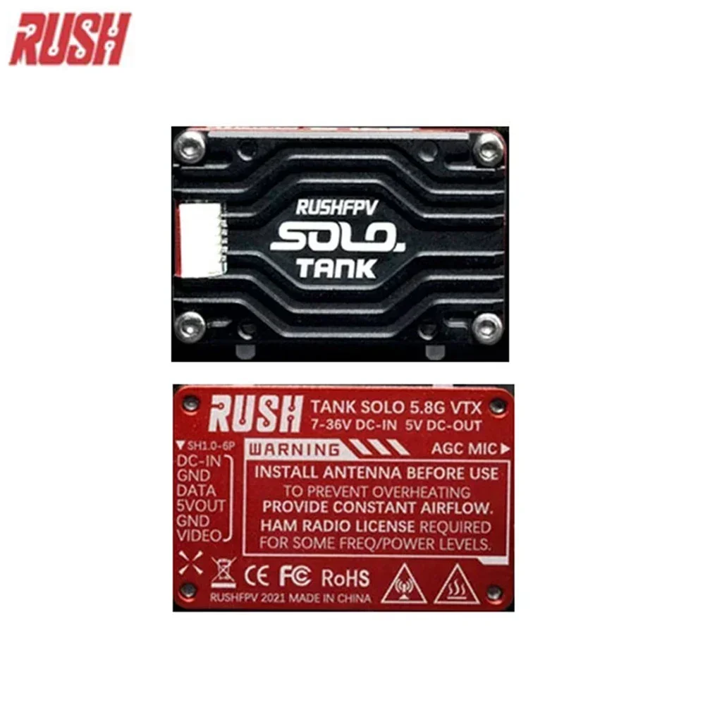 RUSH Solo Tank 5.8G Video Tran - Analog Fpv Camera recension och pris
