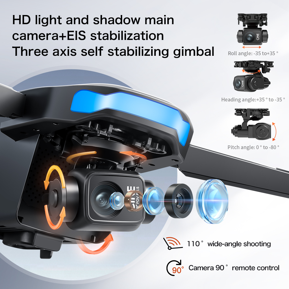 New S-X1 MAX Drone GPS 8K Prof - Drone Battery Charger recension och pris