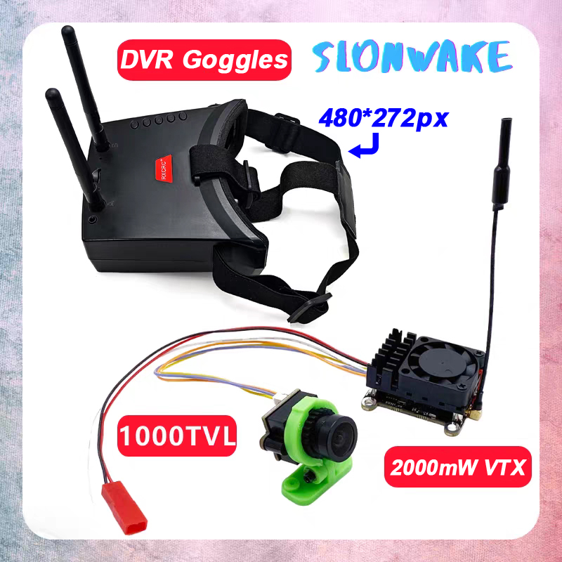 Over 20Km Range 5.8Ghz 2W FPV  - Goggles Fpv recension och pris