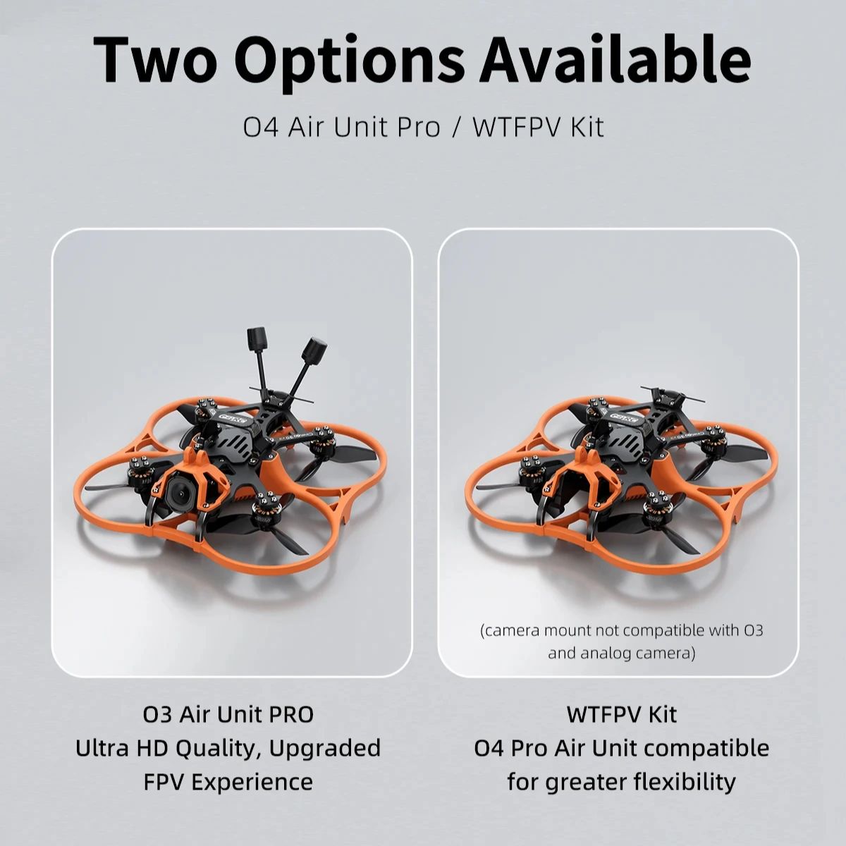 GEPRC Cinelog30 V3 FPV Quadcop - Brushed Drone Motor recension och pris