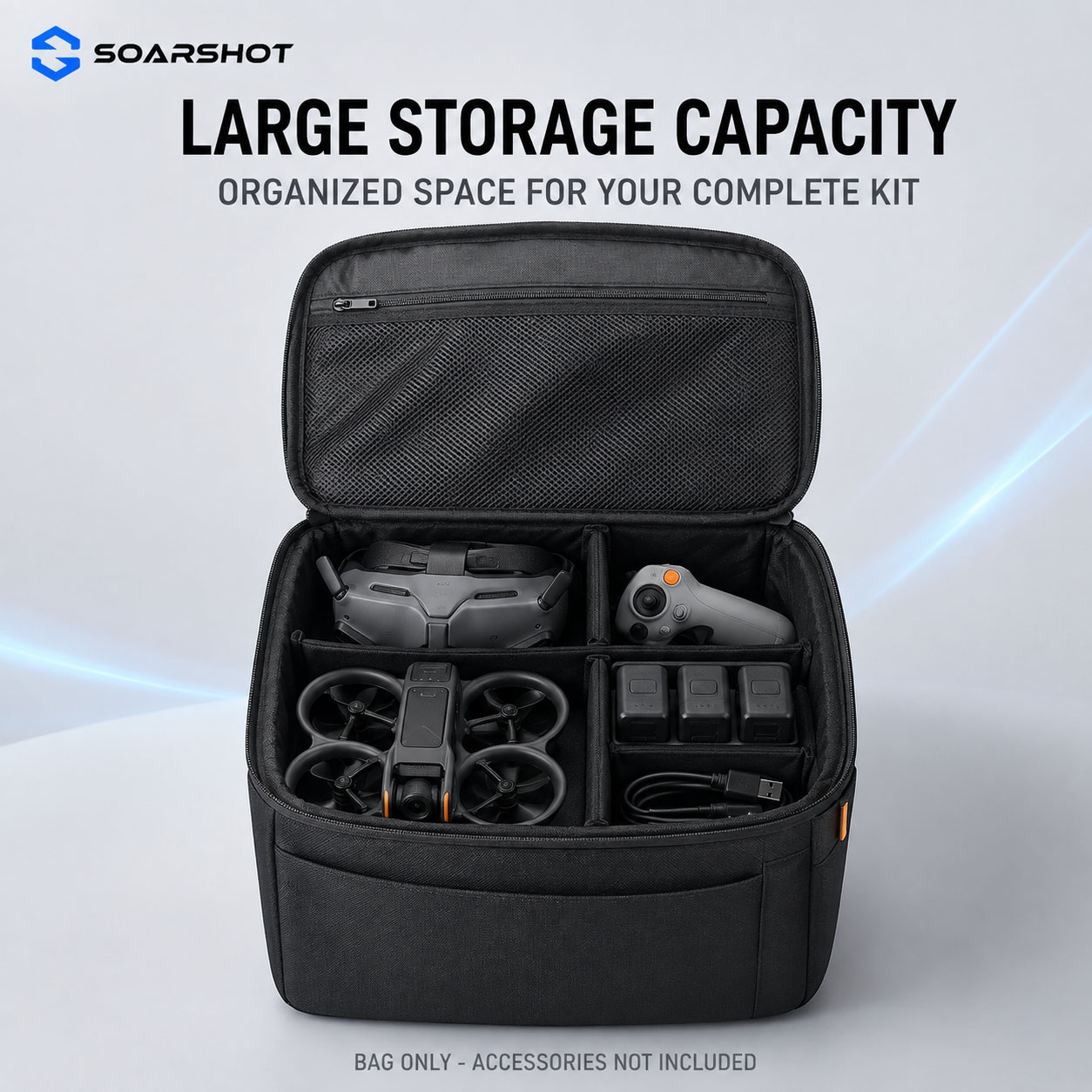 SOARSHOT Carrying Case for DJI - Drone Goggles Dji recension och pris