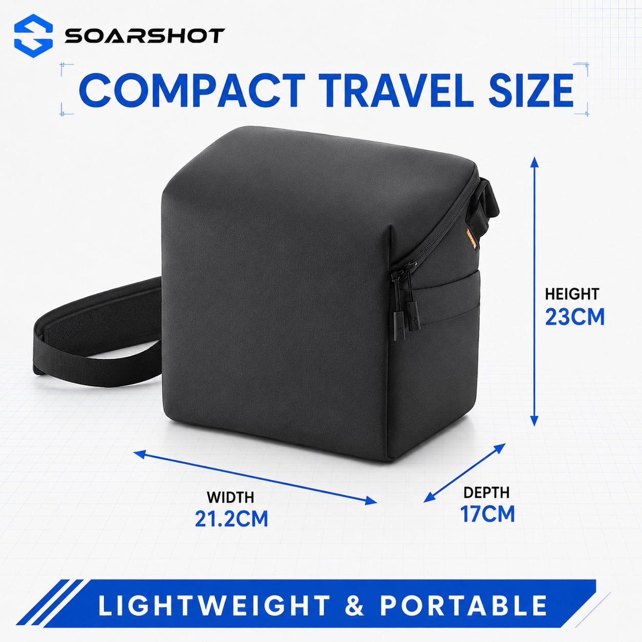 SOARSHOT Carrying Case for DJI - Drone Goggles Dji recension och pris